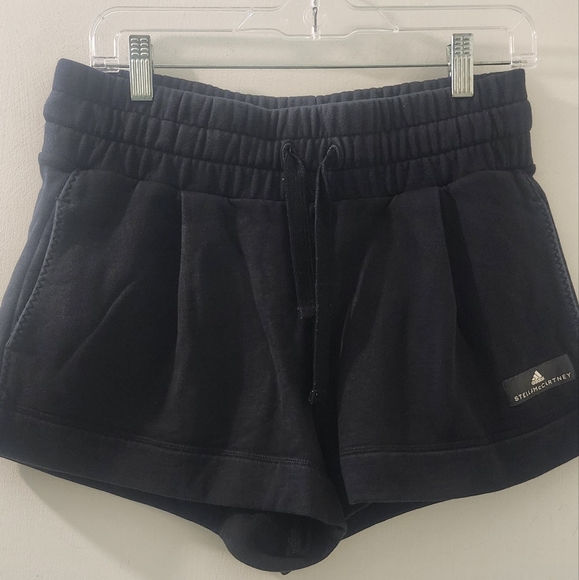 Adidas by Stella McCartney Women's Black Shorts, Size Medium, Cotton. - Picture 1 of 10